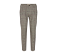 Freequent Rex Ankle Pants Check 2 Fig Mix