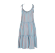 Freequent Tea Strop Dress Chambray Blue Mix 