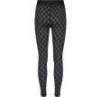 Hype The Detail Printed Leggings Black With Beige H