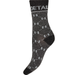 Hype The Detail Fashion Sock Black With Silver