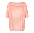 Liberté Alma T-shirt Orange Rose Stripe