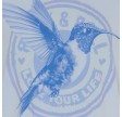 Marta du Cháteau Inge Tee Blue/Dark Blue Hummingbird