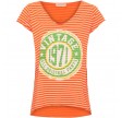 Marta du Chateau T-shirt Orange Stripe