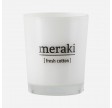 Meraki Scented Candle Fresh Cotton 12 Hours