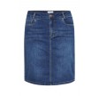 My Essential Wardrobe 12 The Denim Skirt 101 Medium Blue Random Wash 