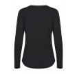 My Essential Wardrobe 18 The Modal Blouse Black