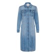 My Essential Wardrobe Dango MW 144 Shirtdress Light Blue Retro