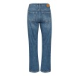 My Essential Wardrobe Tusa 140 High Stright Jeans Medium Blue L30