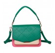 Noella Blanca Multi Compartment Bag Green/Pink/Nude