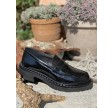 Pavement Nayeli Patent Loafers Black Patent