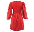 Sisters Point Cato Dress Red/Silver