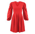 Sisters Point Cato Dress Red/Silver