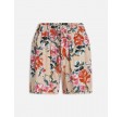 Sisters Point Efina Shorts Pink / Red Flower
