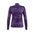 Sisters Point Gelin Shirt Purple Zebra