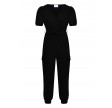 Sisters Point Girl Cargo Jumpsuit Black 