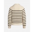 Sisters Point Miba Pullover Knit Off White/Black 