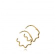 Sistie Young One Snake Earring Shiny Gold 