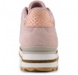 Woden Nora III Suede Plateau Dry Rose