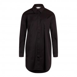 Co'Couture Hannah Midi Shirt Black 