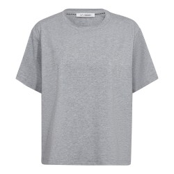 Co'Couture Stone Tee Grey Melange