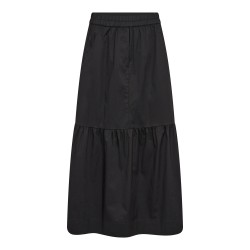 Co'Couture Cotton Crisp Gypsy Skirt Black