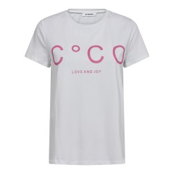 Co'Couture Coco Signature Tee Whitebubbl