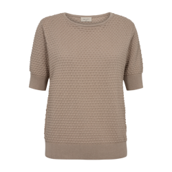 Freequent Dodo Pullover Dottie SS Simply Taupe