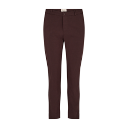 Freequent Solvej Ankle Pant Coffee Bean