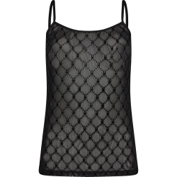 Hype The Detail Mesh Singlet Black With Black H