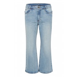 My Essential Wardrobe Dango Jeans 144 High Kick Flared Y Light Blue Retro L26