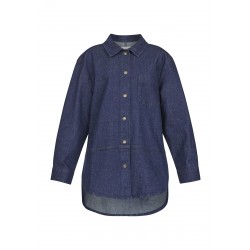 Sisters Point Ovea Shirt Unwashed Blue